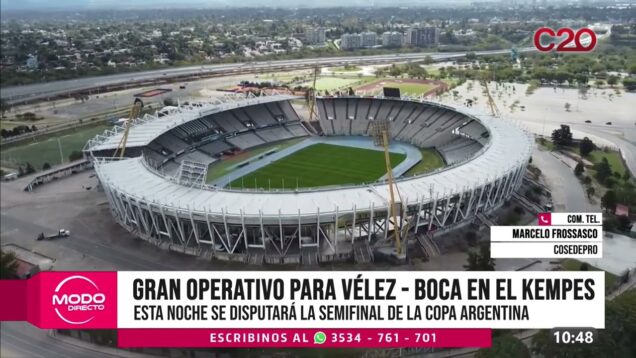 Modo Directo | Gran Operativo para Velez-Boca – Marcelo Frosasco