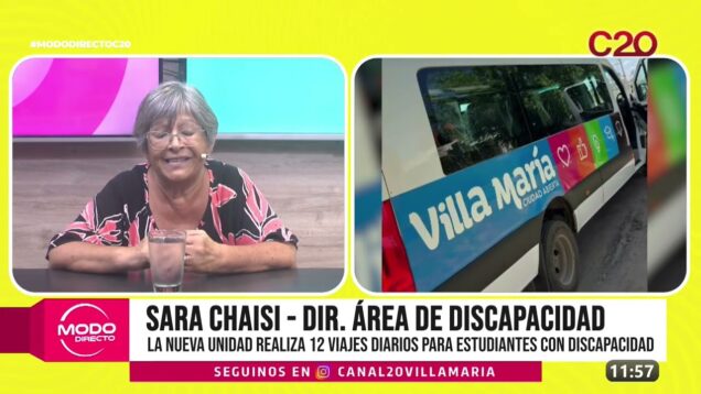 Modo Directo | La nueva unidad para discapacidad – Sara Chaisi