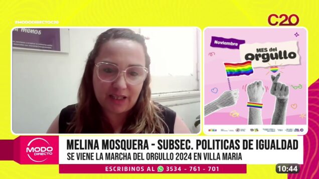 Modo Directo | Marcha del orgullo 2024 – Melina Mosquera