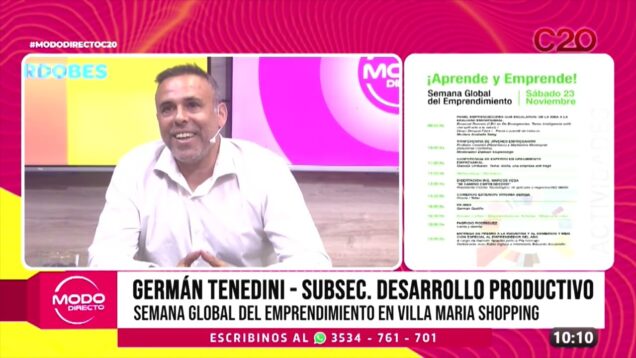 Modo Directo | Villa María Shopping – Germán Tenedini