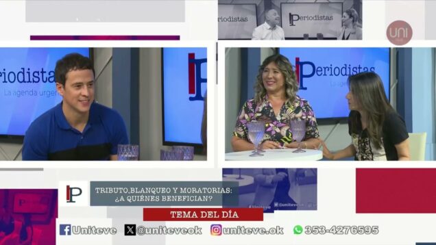 Uniteve Noticias | Periodistas | 04/11/2024: Juan Zanotti y Martín Roganti