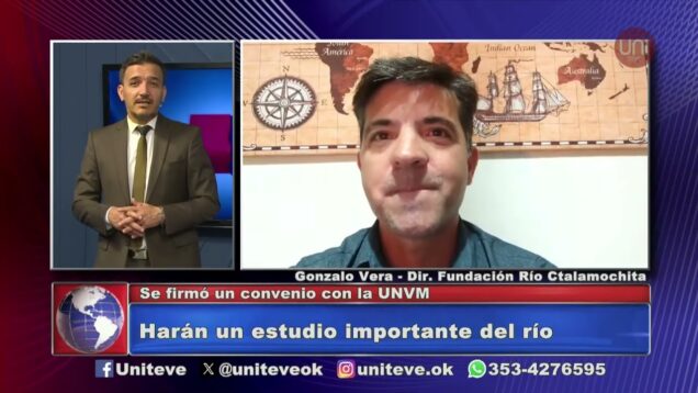 Uniteve Noticias | Realizarán un estudio del agua en el Río Ctalamochita