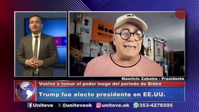 Uniteve Noticias | Trump es nuevamente presidente de Estados Unidos