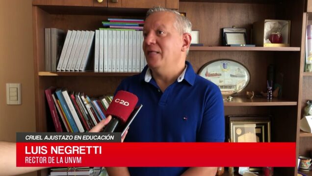 C20 Noticias | Criuel ajustazo en educación – Luis Negretti