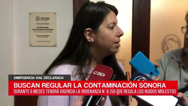 C20 Noticias | Emergencia vial declarada – Guadalupe Vázquez