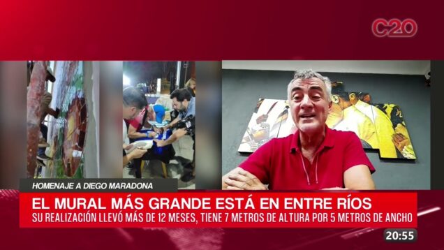 C20 Noticias | Homenaje a Diego Maradona – Luis Gaioli