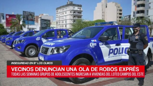 C20 Noticias | Inseguridad en B° Los Olmos – Daniel Peñaflor