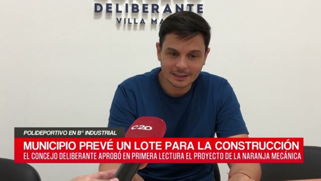 C20 Noticias | Polideportivo en B° Industrial – Juan Pablo Inglese