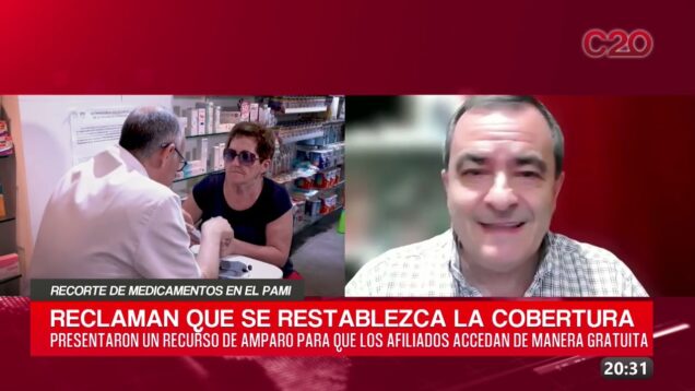 C20 Noticias | Recorte de medicamentos en el PAMI – Oscar Atienza