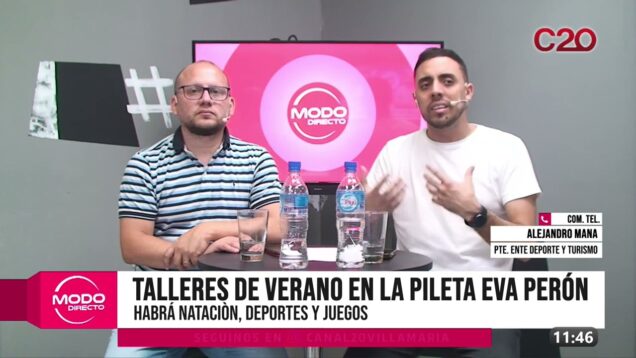 C20 Noticias | Talleres de verano – Alejandro Mana