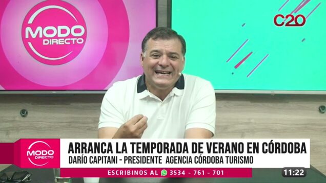 Modo Directo | Arranca la temporada de verano en Córdoba – Darío Capitani