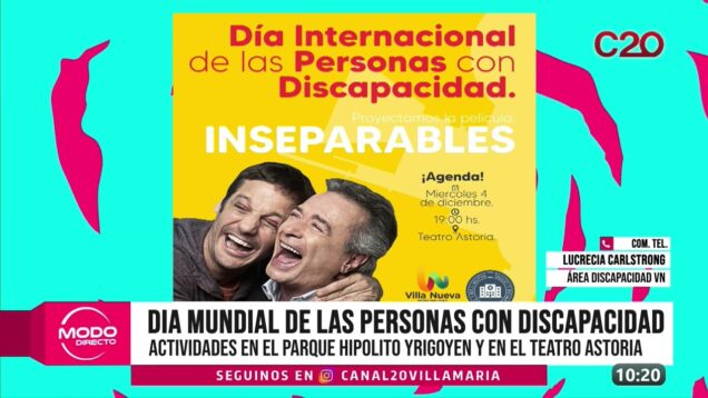 Modo Directo | Día de las personas con discapacidad – Lucrecia Carlstrong