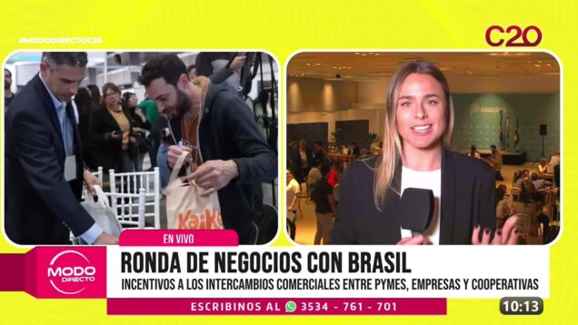 Modo Directo | En Vivo | Ronda de negocios con Brasil