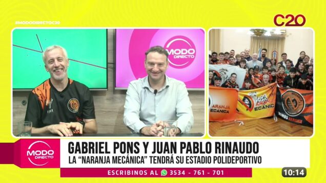 Modo Directo | “Naranja Mecánica” – Gabriel Pons y Juan Pablo Rinaudo