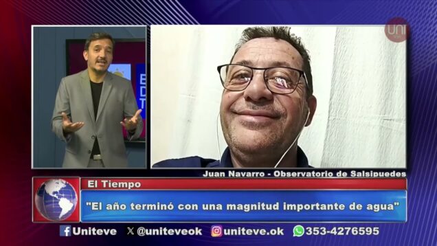 Uniteve Noticias | Como estarán los días en las fiestas – Juan Navarro