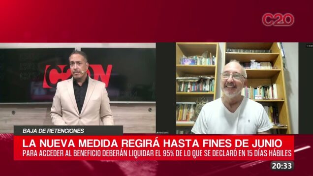 C20 Noticias | Baja de retenciones – Pablo Correa