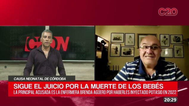 C20 Noticias | Causa neonatal de Córdoba – Gustavo Nievas