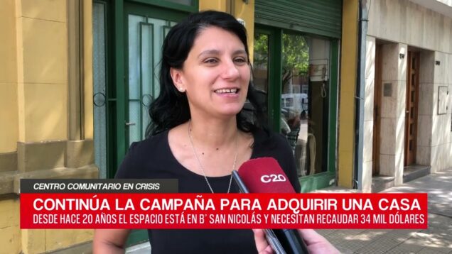 C20 Noticias | Centro comunitario en crisis – Vanina García