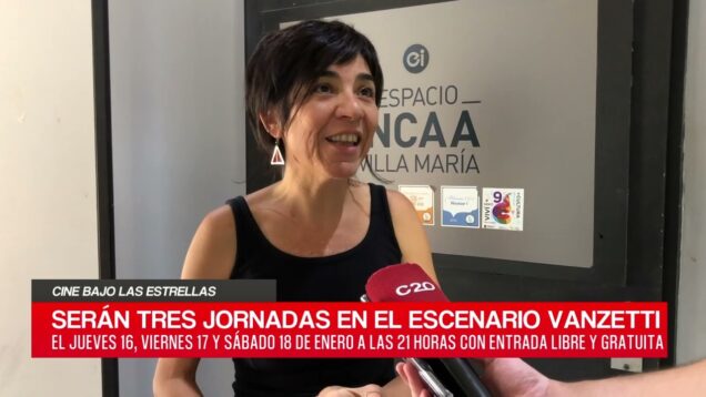 C20 Noticias | Cine bajo las estrellas – Irma Carrizo