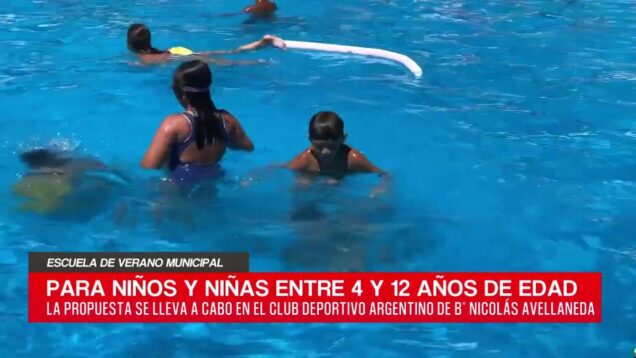 C20 Noticias | Escuela de verano municipal – Alejandro Mana y Fernando Badrán