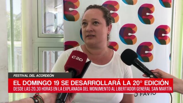 C20 Noticias | Festival del acordeón – Jésica Mina