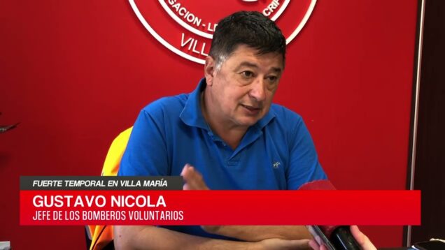 C20 Noticias | Fuerte temporal en Villa María – Gustavo Nicola