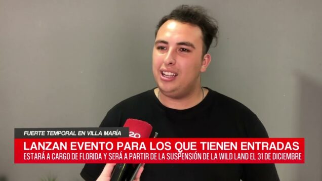 C20 Noticias | Fuerte temporal en Villa María – Julián Zabala