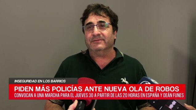 C20 Noticias | Inseguridad en los barrios – Sergio Fernández