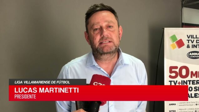 C20 Noticias | Liga Villamariense de Fútbol – Lucas Martinetti