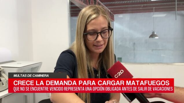 C20 Noticias | Multas de caminera – Lucía Gianinetto