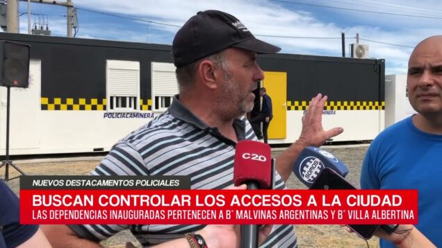 C20 Noticias | Nuevos destacamentos policiales – Rodriguez Díaz y Alberto Perinazzo
