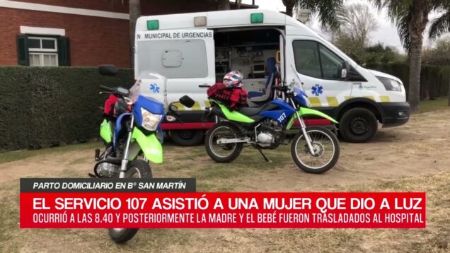 C20 Noticias | Parto domiciliario en B° San Martín – Cesar Rivera