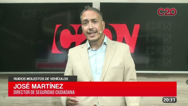 C20 Noticias | Ruidos molestos de vehículos – José Martínez