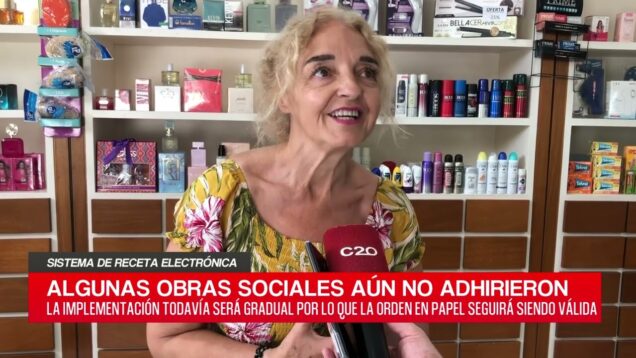 C20 Noticias | Sistema de receta electrónica – Judith Domenino