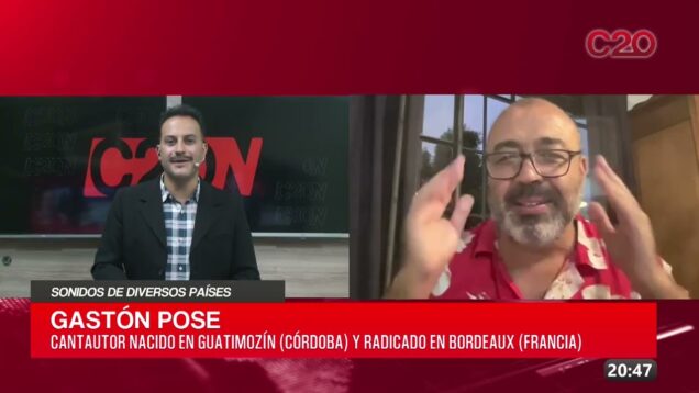 C20 Noticias | Sonidos de diversos países – Gastón Pose