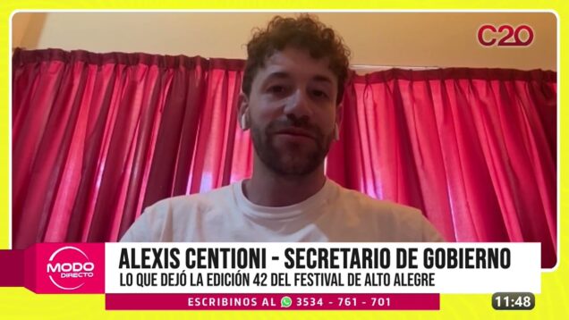 Modo Directo | Alto Alegre – Alexis Centioni