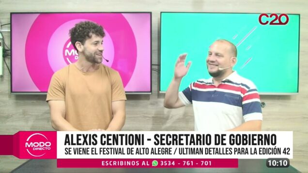 Modo Directo | Alto Alegre – Alexis Centioni