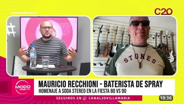 Modo Directo | Homenaje a Soda Stereo – Mauricio Recchioni