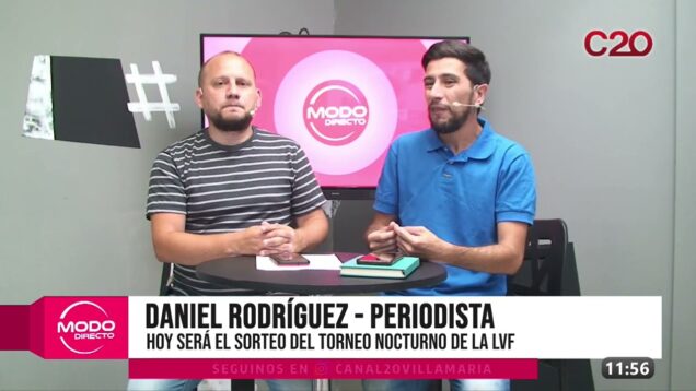 Modo Directo | Sorteo del torneo nocturno de la LVF – Daniel Rodríguez