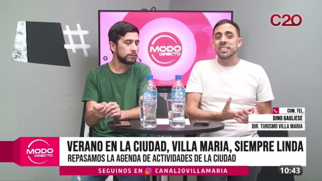 Modo Directo | Verano en la Ciudad – Dino Gagliese