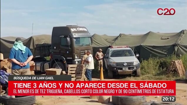 C20 Noticias | Búsqueda de Lian Gael – Francisco Sierra