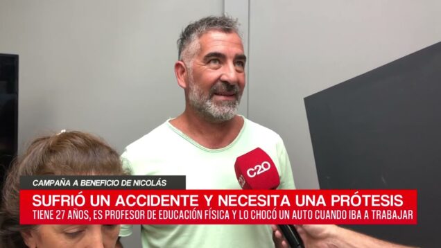 C20 Noticias | Campaña a beneficio de Nicolás – Analía Miranda