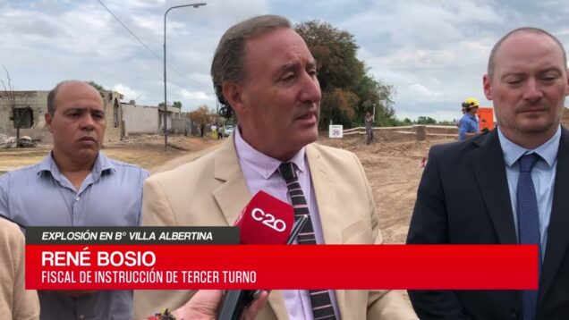 C20 Noticias | Explosión en B° Villa Albertina – René Bosio