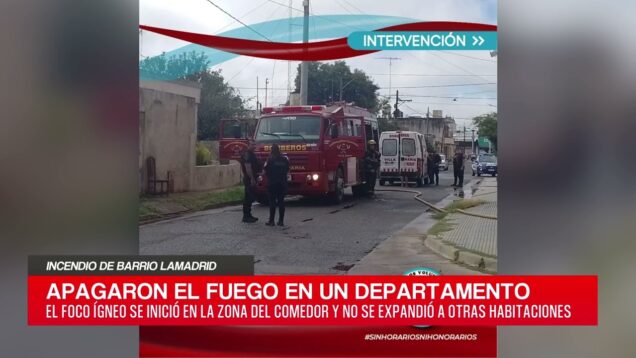 C20 Noticias | Incendio en B° La Madrid – Matías Salcedo