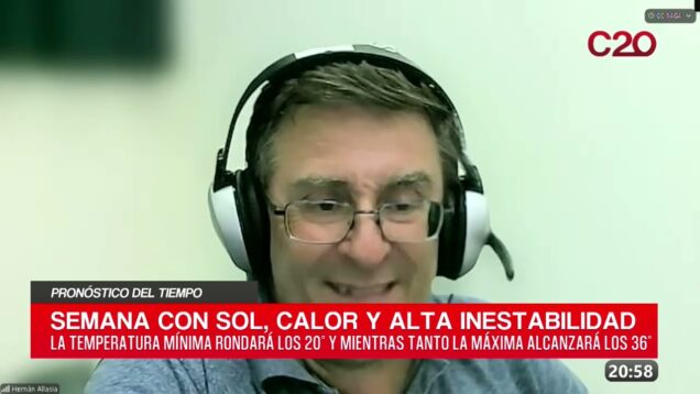 C20 Noticias | Pronóstico del tiempo – Hernán Allasia