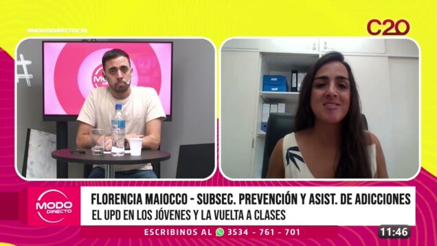 Modo Directo | El UPD en los jóvenes – Florencia Maiocco