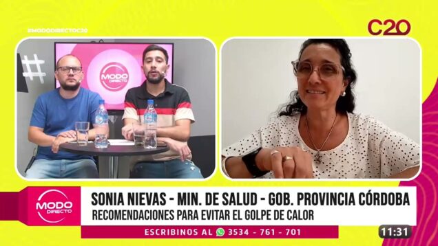 Modo Directo | Golpe de calor – Sonia Nievas