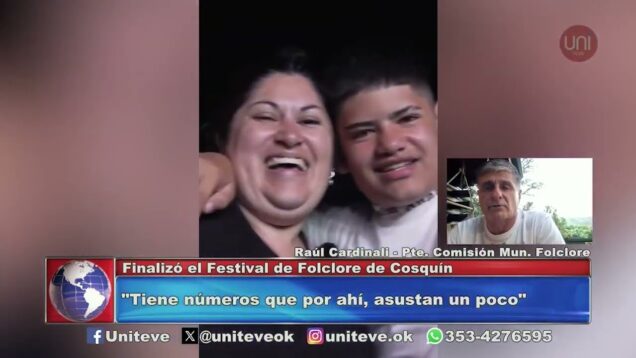 Uniteve Noticias | Finalizó el Festival de Folclore de Cosquín