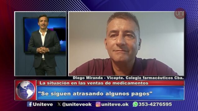 Uniteve Noticias | La situación en las ventas de medicamentos – Diego Miranda