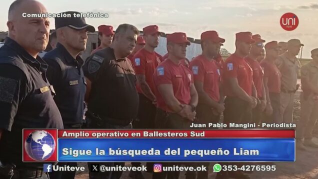 Uniteve Noticias | Sigue la búsqueda del pequeño Lian